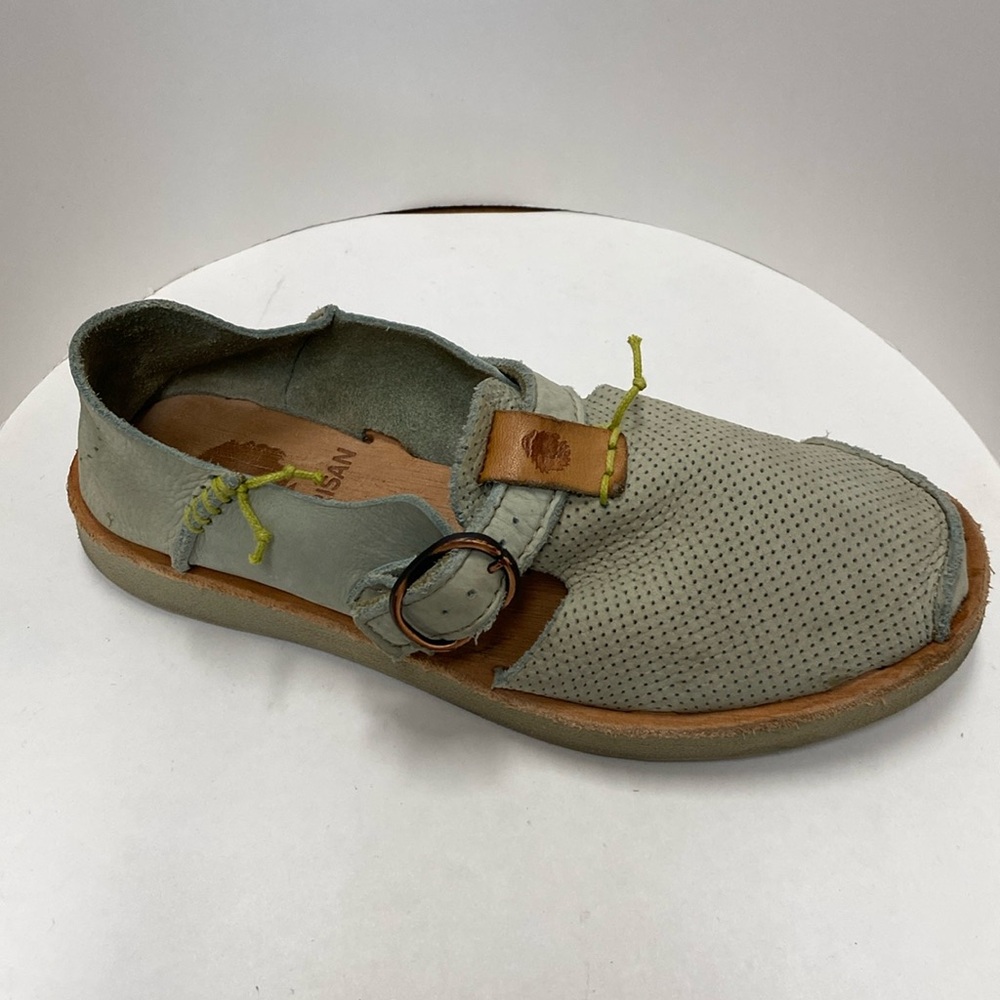 Satorisan leather shoes, tan color, size 38